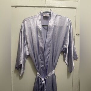 Vintage Satin Robe